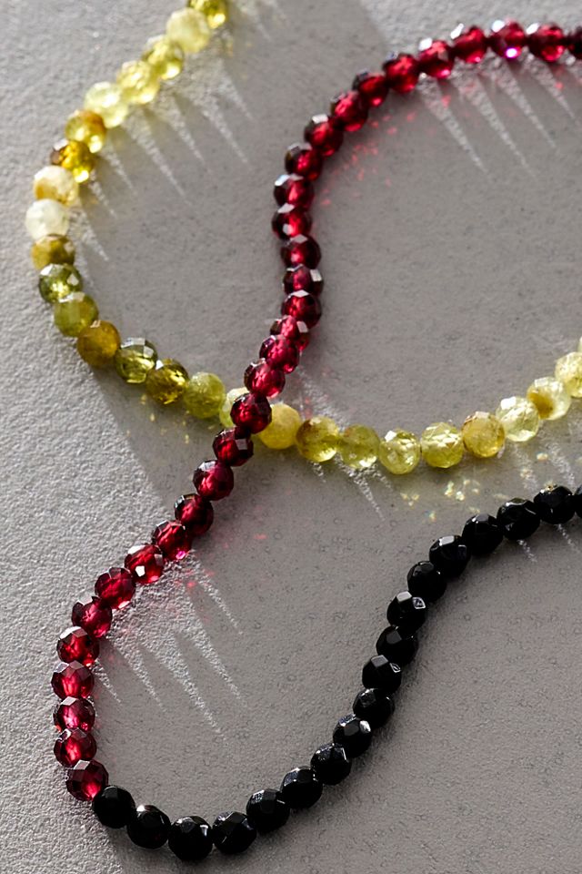 Bracelet à perles à triple pierre Chan Luu #2