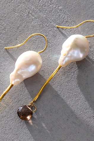 Женские серьги Chan Luu Pearl Drop, цвет: Жемчужный — фото 3