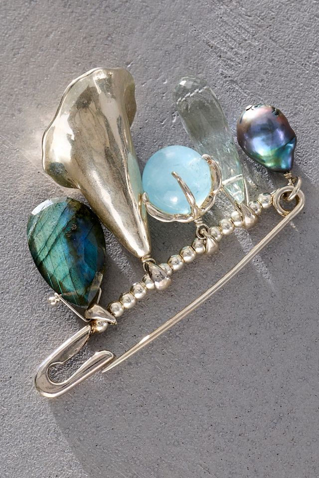 Chan Luu Silver Charm Pin #2
