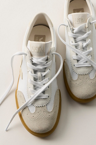 Veja Volley Canvas Sneakers at Free People in White, Size: EU 38