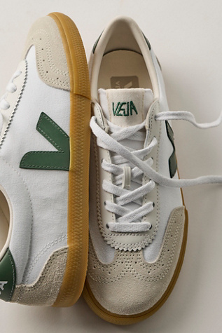 Veja Volley Canvas Sneakers at Free People in White, Size: EU 40