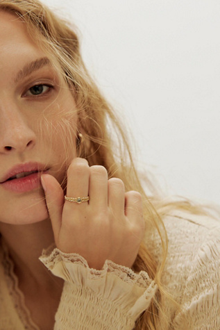 Lindsey L. Allen Braided Solitaire Ring