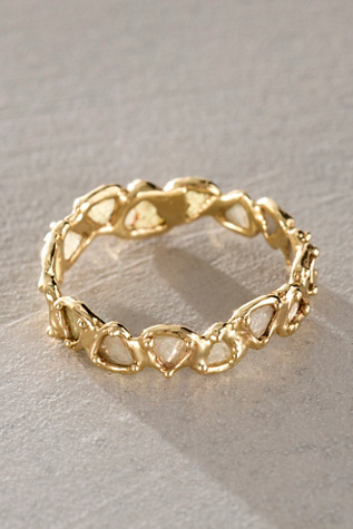 Lindsey L. Allen Diamond Slice Eternity Band