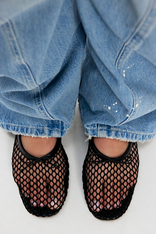 Maybe Mesh Flats by Rebecca Minkoff at Free People in Black, Size: US 11