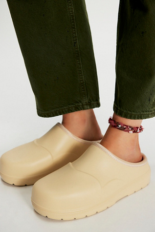 FUBUKI Nozawa Clogs at Free People in Sand, Size: EU 38
