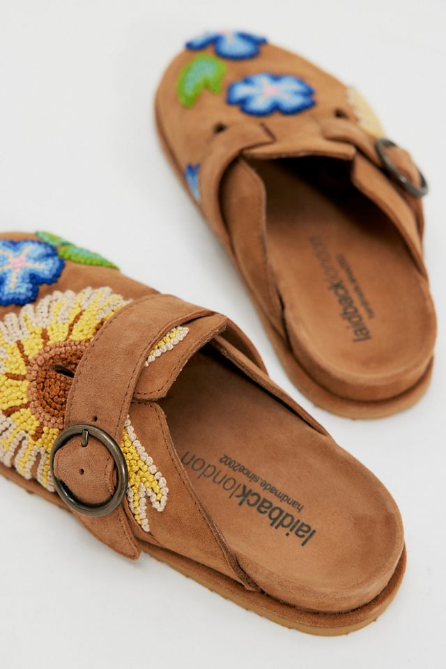 Drift Embroidered Mules #2