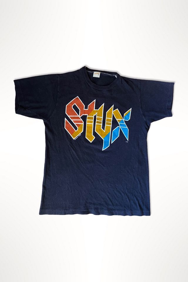 1970s Styx Rock Tour Tee Selected By Ritual Vintage
