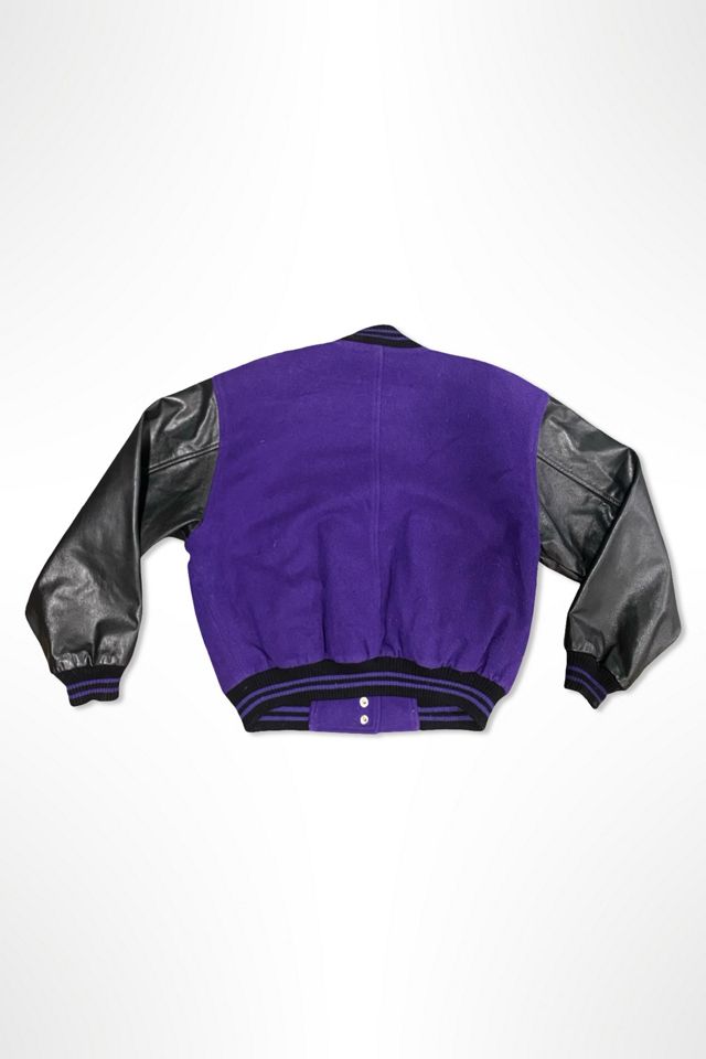 1980s Purple Varsity Jacket Selected By Ritual Vintage #1