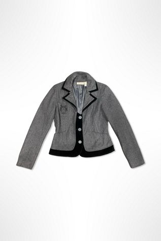 Y2K DKNY Collegiate Wool Crest Jacket Selected By Ritual Vintage