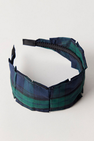 Lodge Plaid Hard Headband