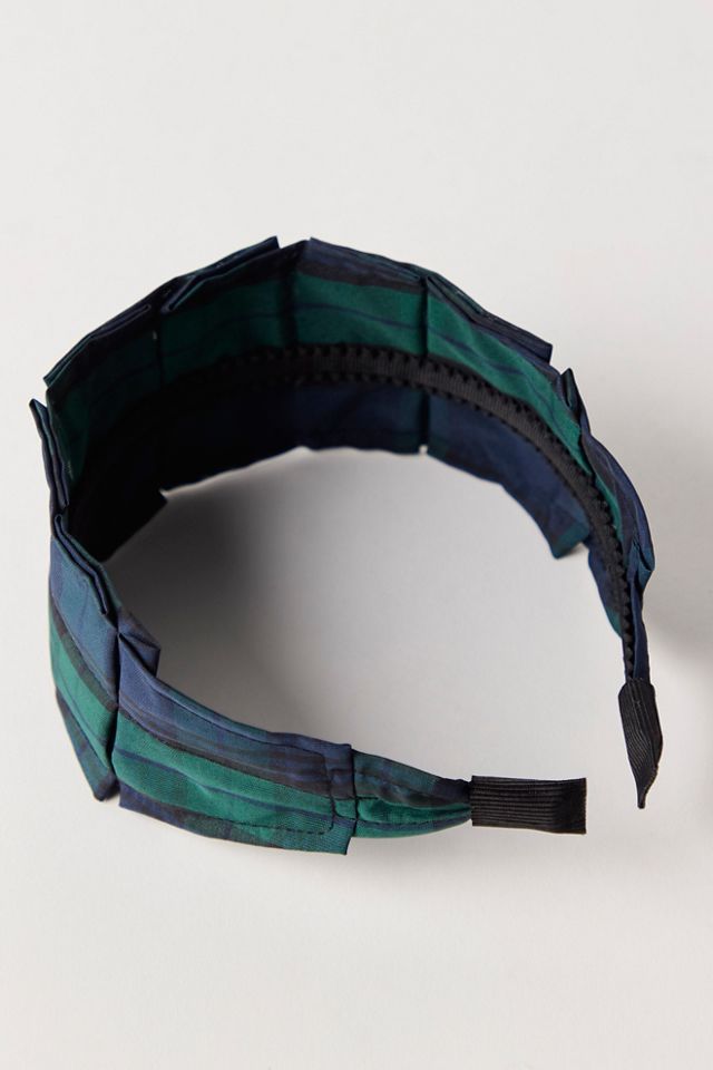 Lodge Plaid Hard Headband #1