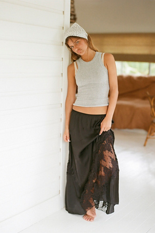 Parisian Nights Maxi Slip Skirt - thumbnail 6