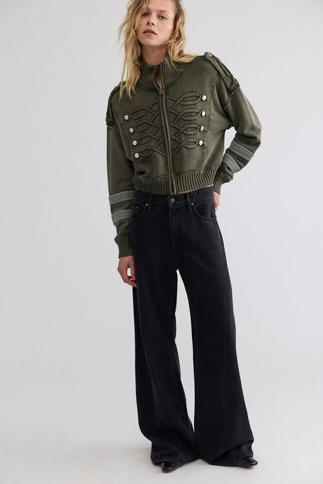 MOTHER Jeans The Lemon Twist Sneak #1