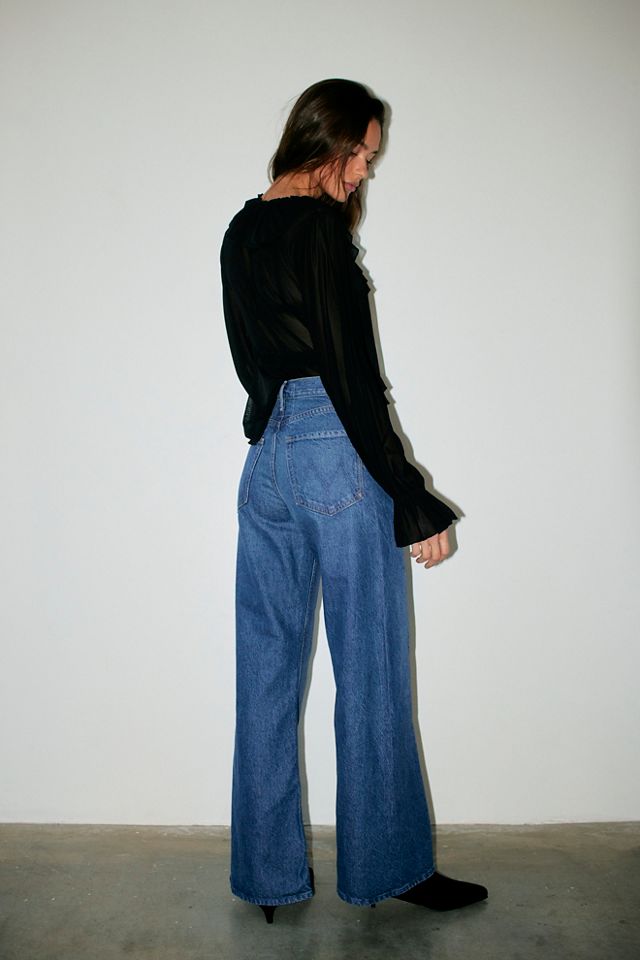 MOTHER The Lemon Twist Sneak Jeans #3