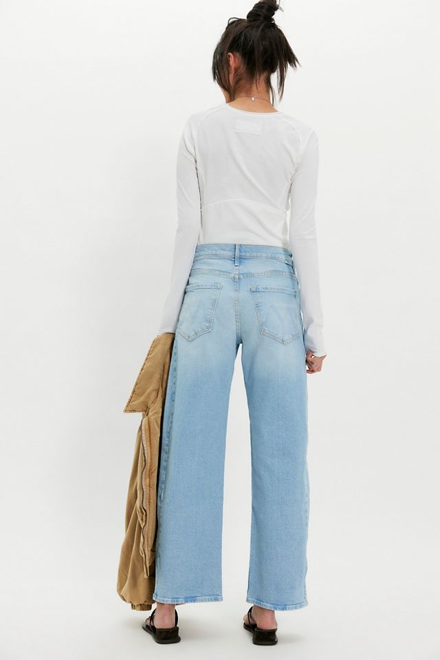 MOTHER The Mid-Rise Half-Pipe Hover Jeans #1