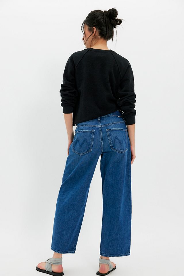 MOTHER Jeans à la cheville avec boutons The Delinquent #1