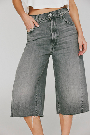 Женские шорты MOTHER The Whole Lot Zip Twist Fray, цвет: Bait And Switch — фото 4