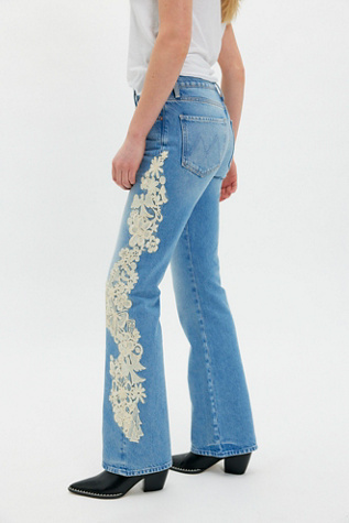 Snacks! by MOTHER The Chomp Heel Jeans