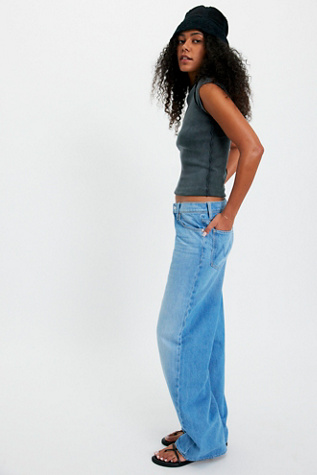 MOTHER The Rerun Zip Sneak Jeans - thumbnail 3