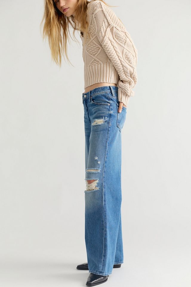 MOTHER The Rerun Zip Sneak Jeans #2
