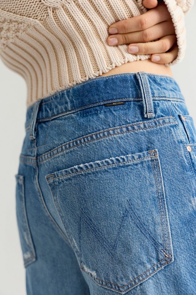 MOTHER The Rerun Zip Sneak Jeans #3