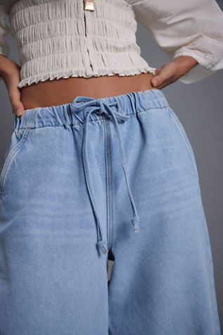 Snacks! by MOTHER The Buffet Nerdy Pull-On Jeans - thumbnail 4