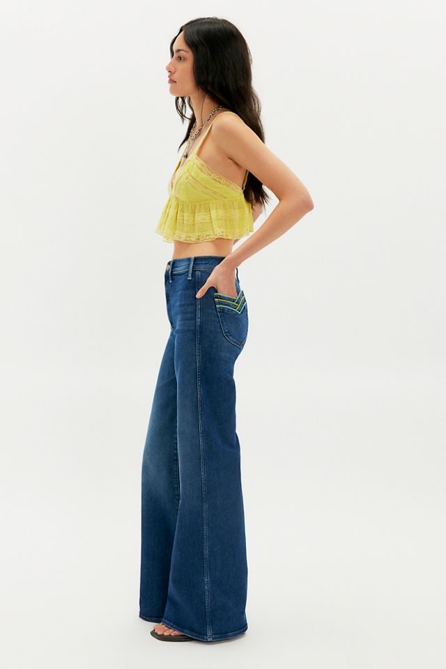 MOTHER The Pipeline Hustler Roller Sneak Jeans #2