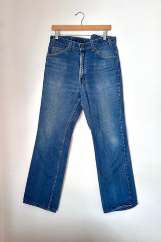 Vintage 1970s Orange Tab Levis 517 Selected by Grievous Angel Vintage