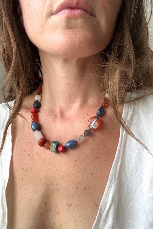 Vintage Multi Stone Necklace Selected by Grievous Angel Vintage #2
