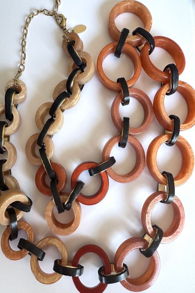 Vintage Plastic O-ring Chain Belt Selected by Grievous Angel Vintage