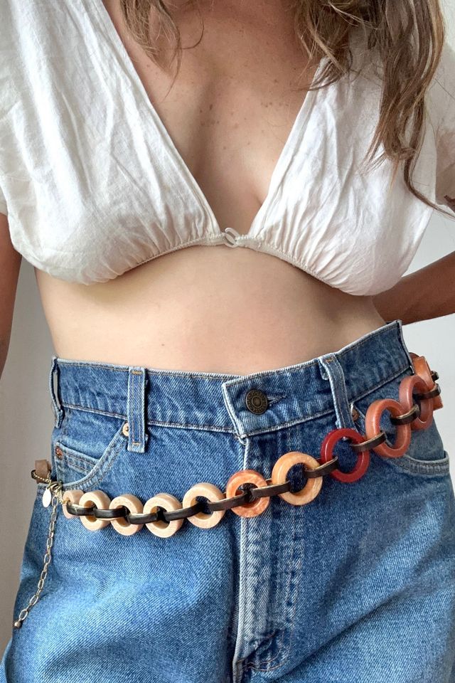 Vintage Plastic O-ring Chain Belt Selected by Grievous Angel Vintage #2