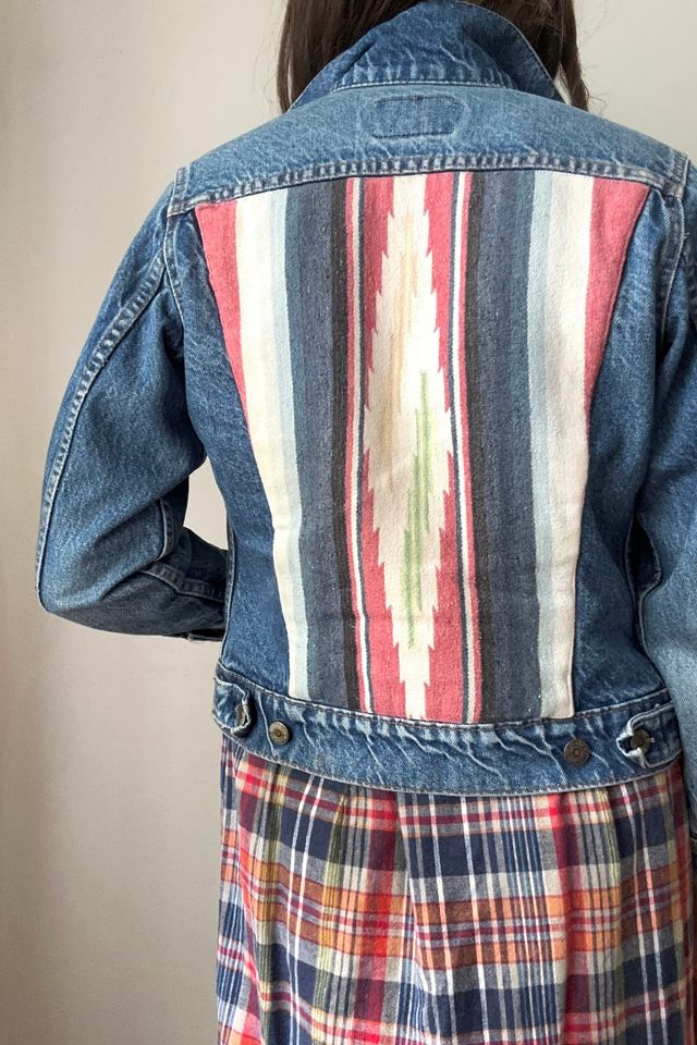 Vintage 1980s Blanket Back Levis Denim Jacket Selected by Grievous Angel Vintage #1