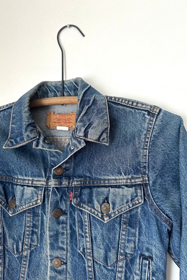 Vintage 1980s Blanket Back Levis Denim Jacket Selected by Grievous Angel Vintage #2
