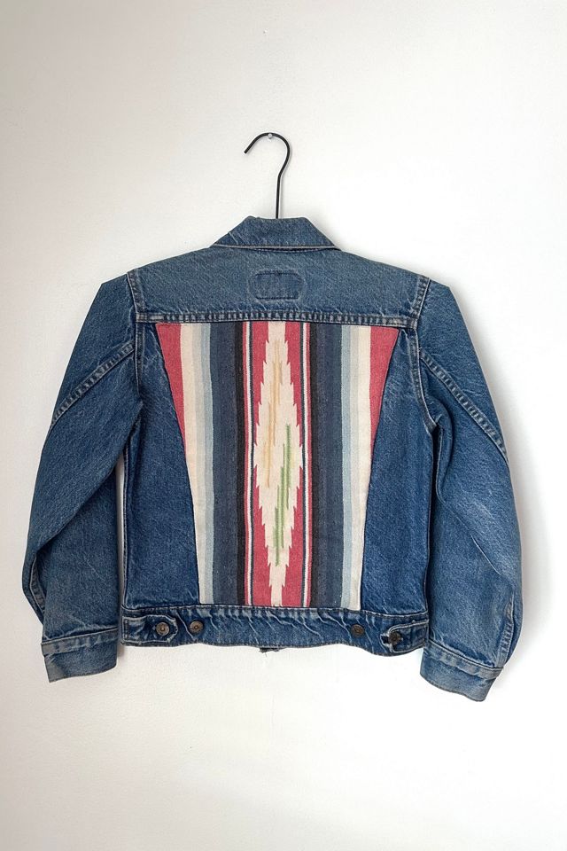 Vintage 1980s Blanket Back Levis Denim Jacket Selected by Grievous Angel Vintage #3