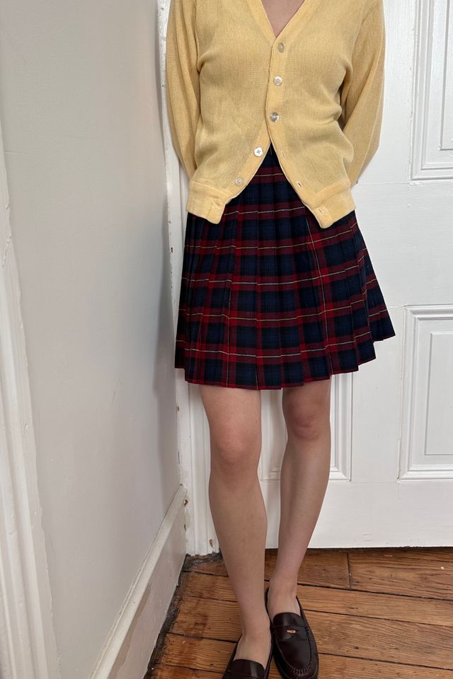 Vintage Collegiate Pleated School Skirt Selected by KA.TL.AK #1