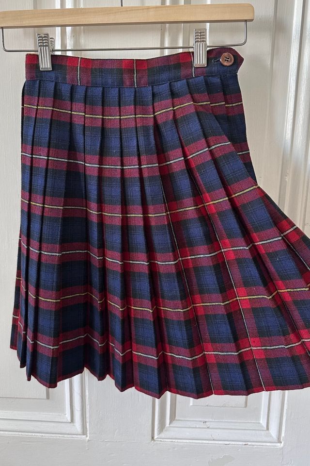 Vintage Collegiate Pleated School Skirt Selected by KA.TL.AK #2