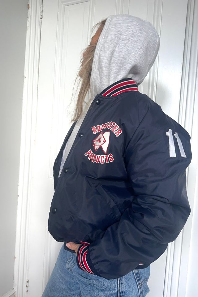 Vintage Blue Rochester Products Nylon Jacket Selected by KA.TL.AK #1