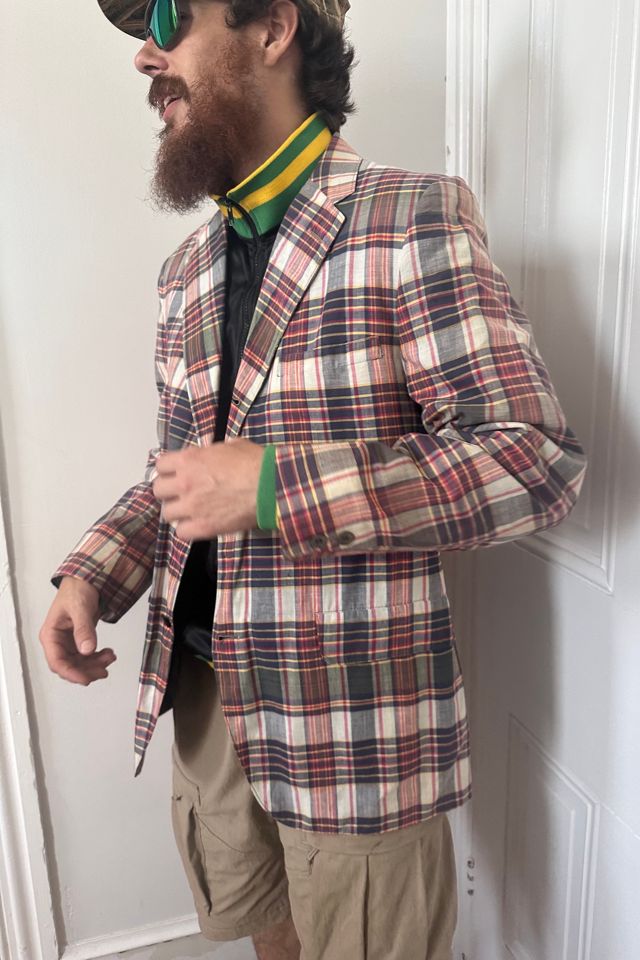 Vintage Brooks Brothers Madras Blazer Selected by KA.TL.AK #1