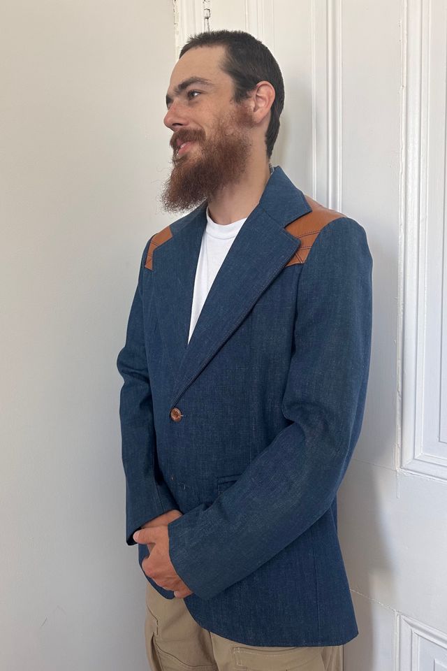 Vintage Pioneer Wear Western Denim Blazer Selected by KA.TL.AK #1