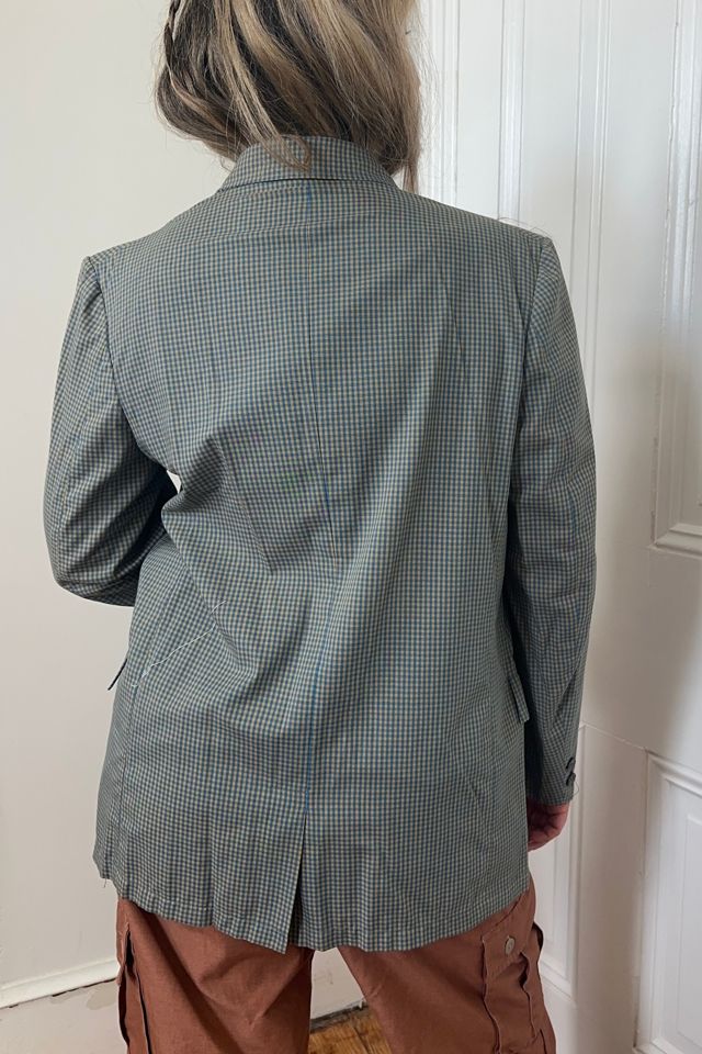 Vintage NWT Gingham Lightweight Blazer Selected by KA.TL.AK #3