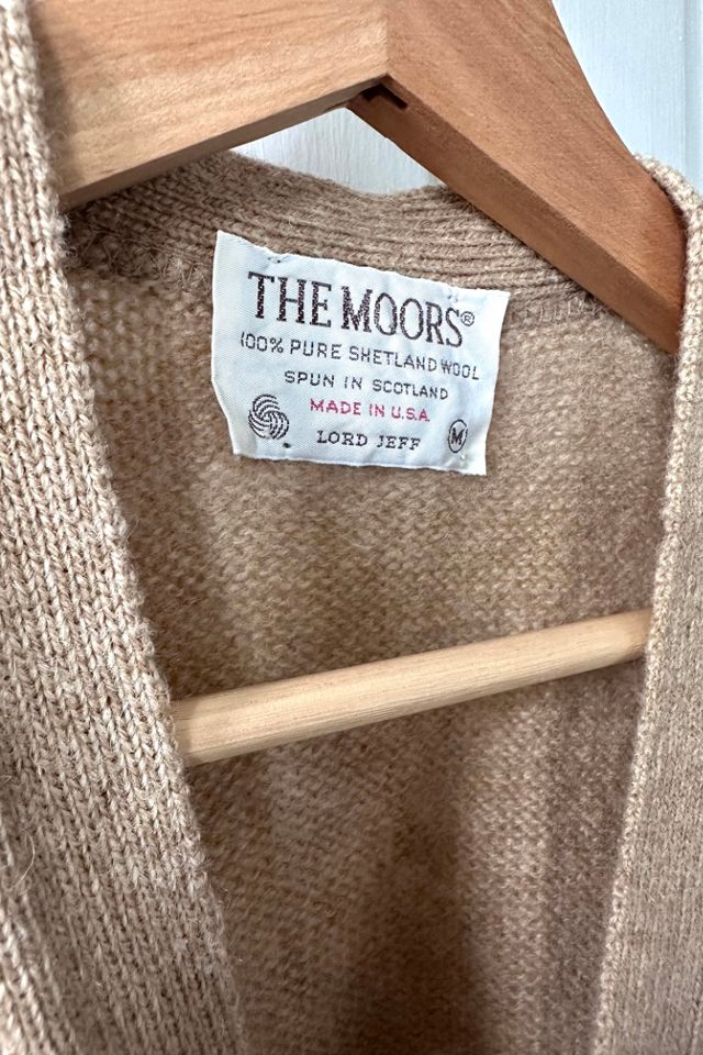 Vintage Beige Wool Cardigan Vest Selected by KA.TL.AK #2