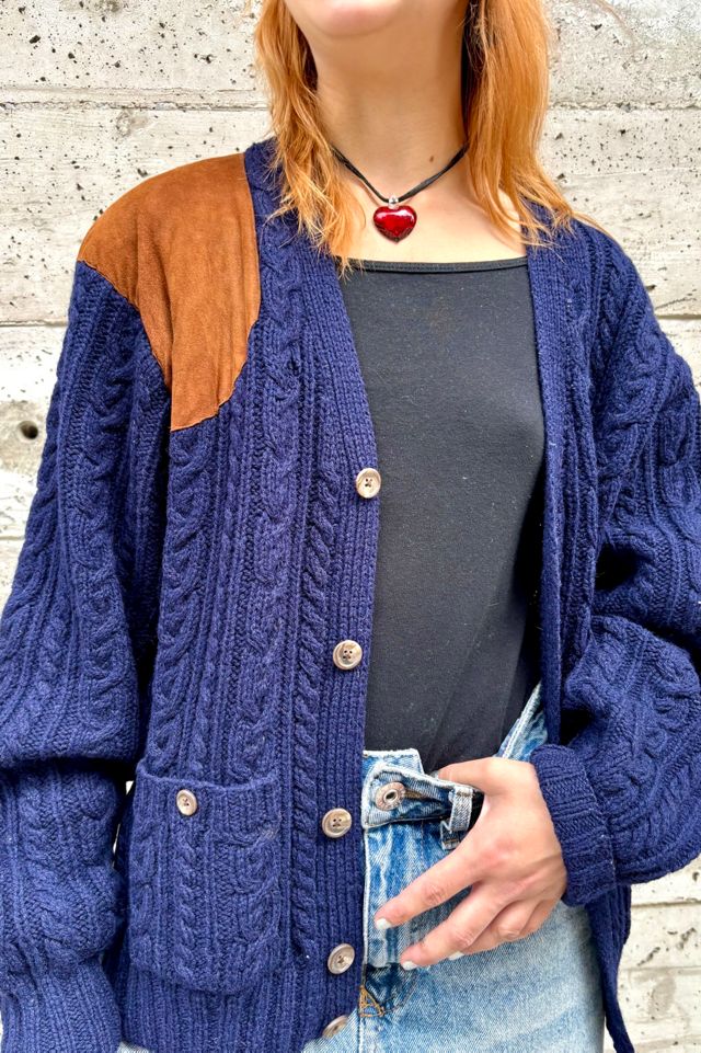 Vintage Ralph Lauren Cableknit Cardigan Selected by Nomad Vintage #1