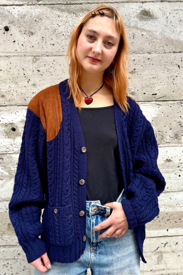 Vintage Ralph Lauren Cableknit Cardigan Selected by Nomad Vintage #2
