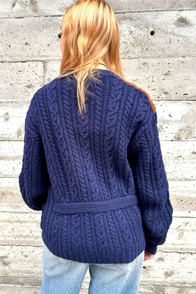 Vintage Ralph Lauren Cableknit Cardigan Selected by Nomad Vintage #3