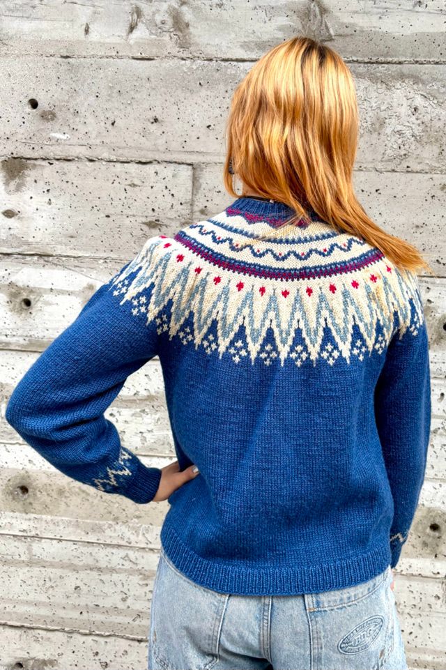 1960’s Handmade Wool Cardigan Sweater Selected by Nomad Vintage #1