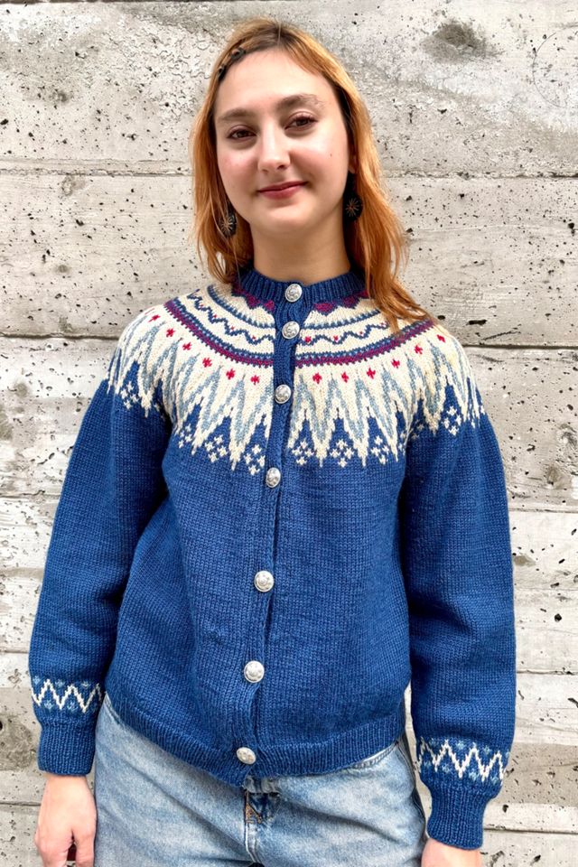 1960’s Handmade Wool Cardigan Sweater Selected by Nomad Vintage #2