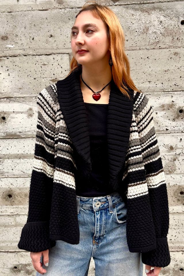 1980’s Sonia Rykiel Striped Cardigan Selected by Nomad Vintage