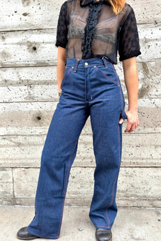 Vintage Deadstock Ely Denim Jeans Selected by Nomad Vintage