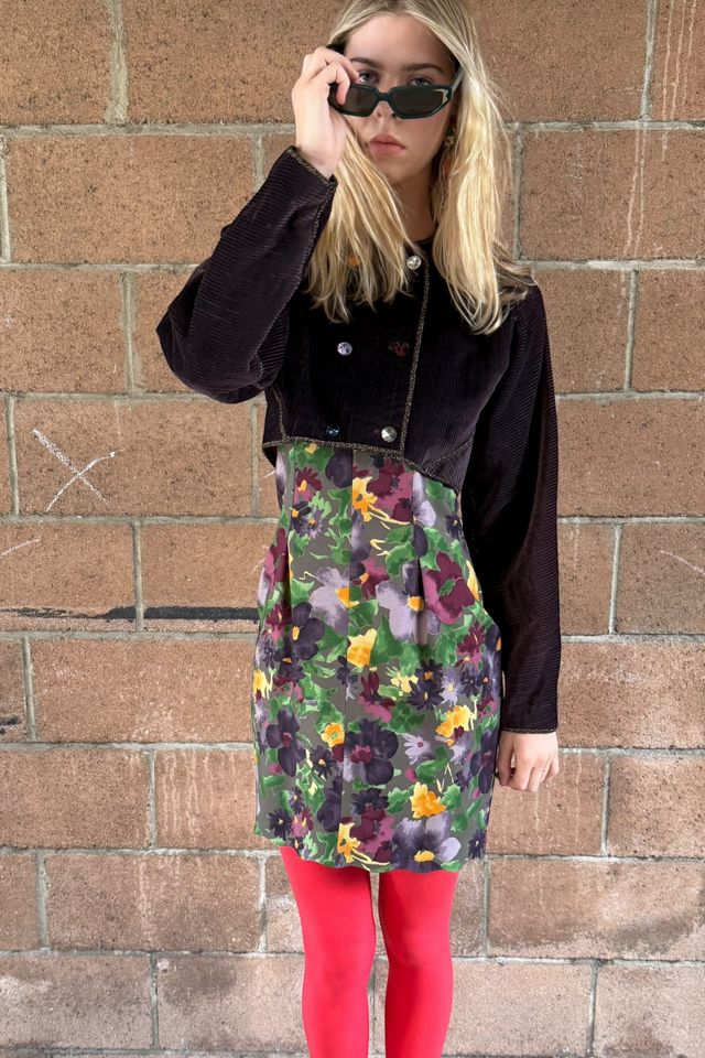 1990s Geoffrey Beene Mini Dress and Corduroy Bolero Selected by Personal Choice #1