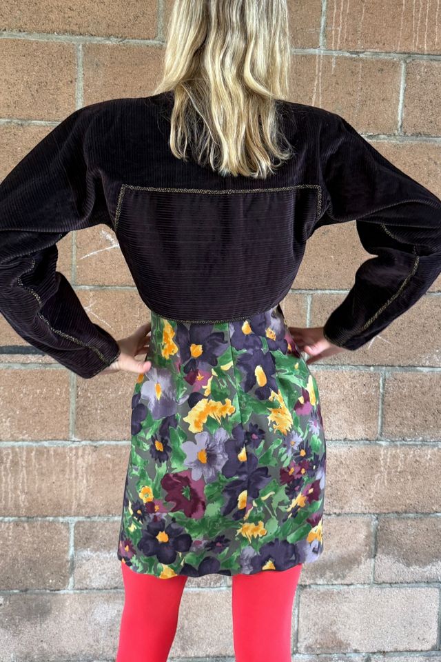 1990s Geoffrey Beene Mini Dress and Corduroy Bolero Selected by Personal Choice #2